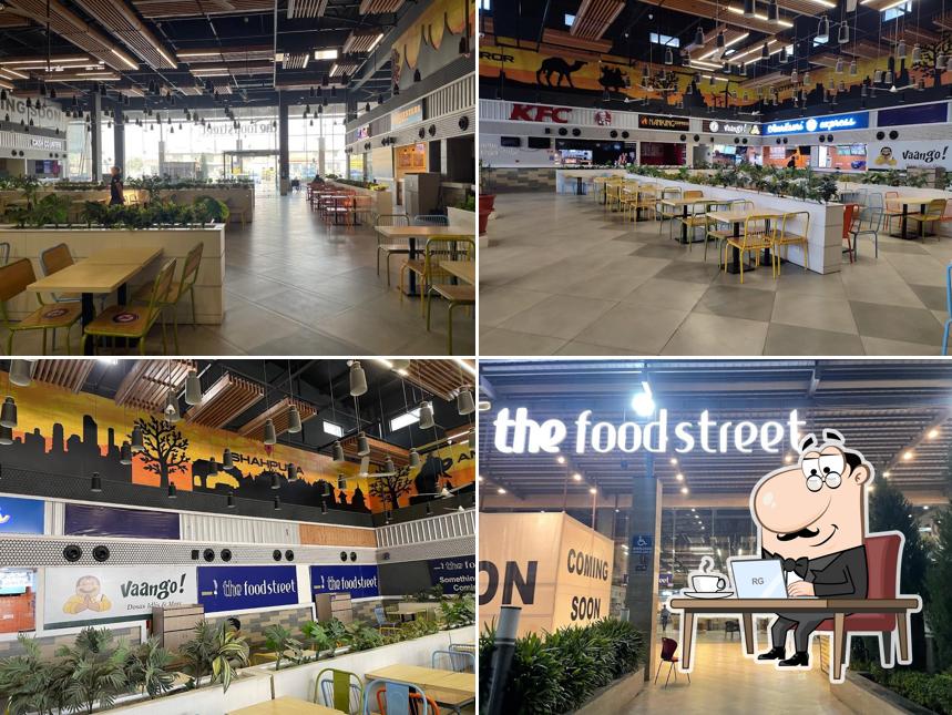 The interior of BABA TIFFIN CENTER