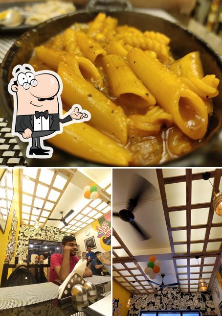 The picture of Happy Hour Restaurant (Best Restaurant)’s interior and food