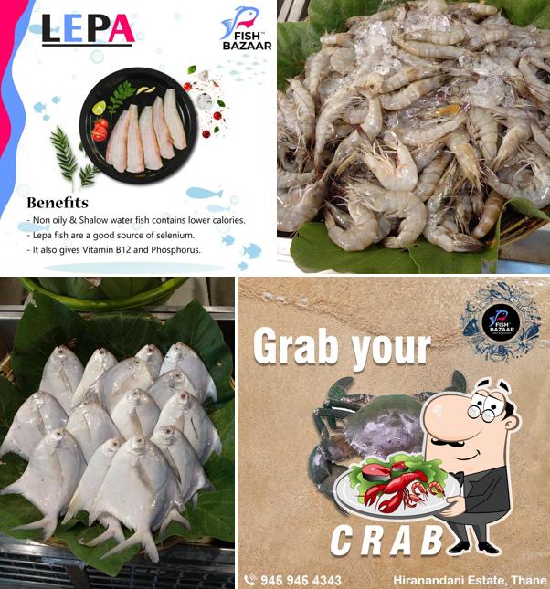Try out seafood at Fish Bazaar - Fresh Fish in Thane, Kolshet ,Hiranandani, Brahmand