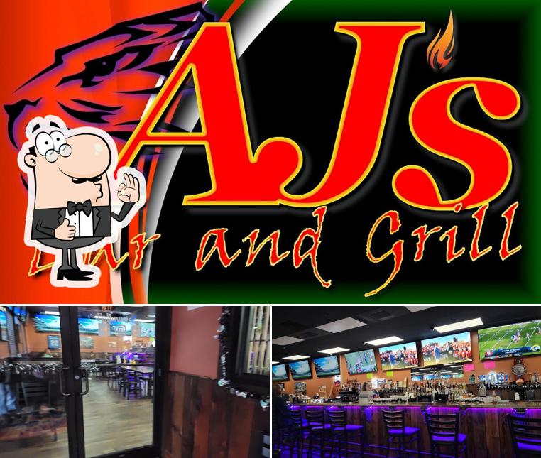 AJ's Bar and Grill, Anderson - Restaurant menu, prices and reviews