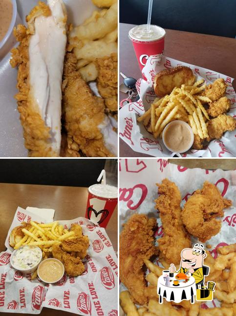 Raising Cane's Chicken Fingers in New Iberia Restaurant menu and reviews