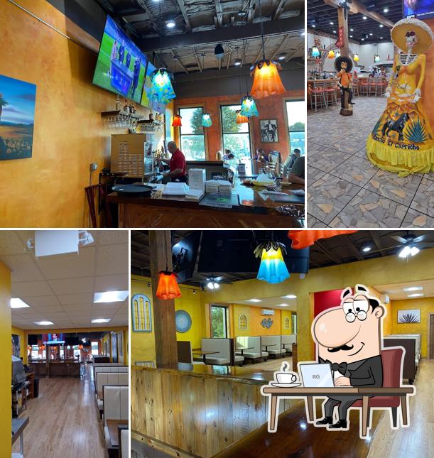 The interior of Mesquite Mexican Grill & Bar