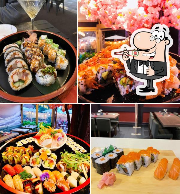 Ordina le varie opzioni di sushi