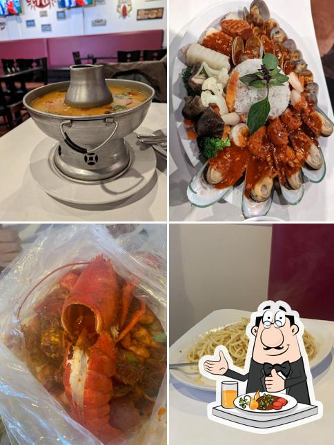 Nine Seafood Restaurant in Cerritos Restaurant menu and reviews