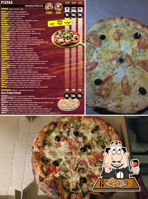 Elige una pizza en Pizza Di Napoli