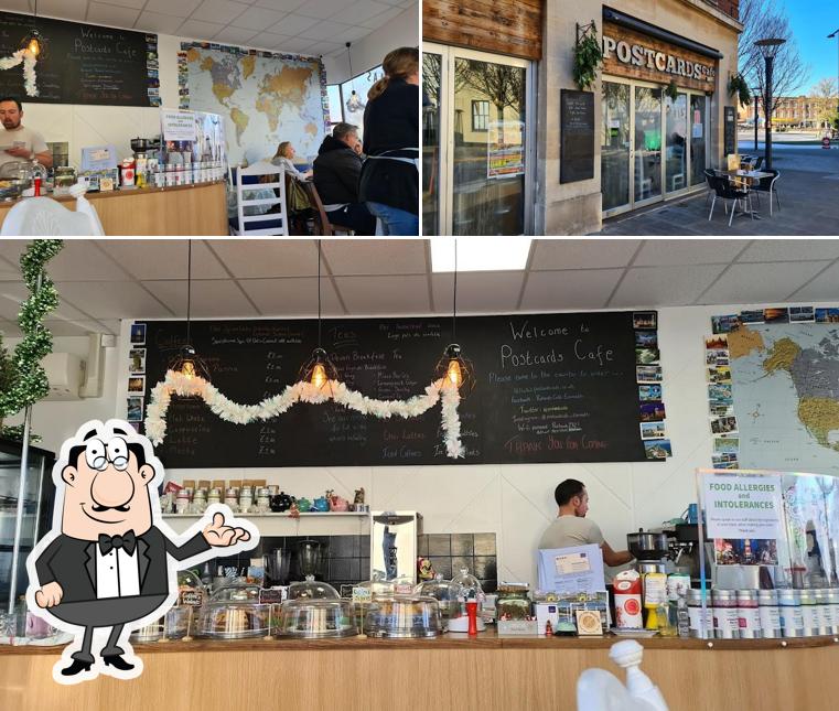 Postcards Cafe in Exmouth Restaurant menu and reviews