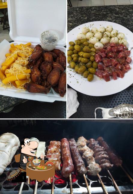 Comida em Quiosque do Churrasco