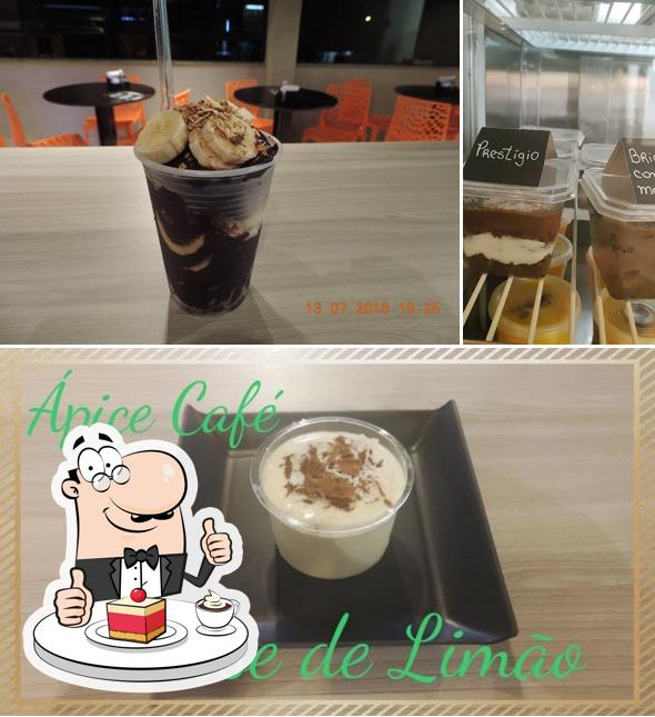 Ápice Café LTDA EPP oferece uma gama de pratos doces