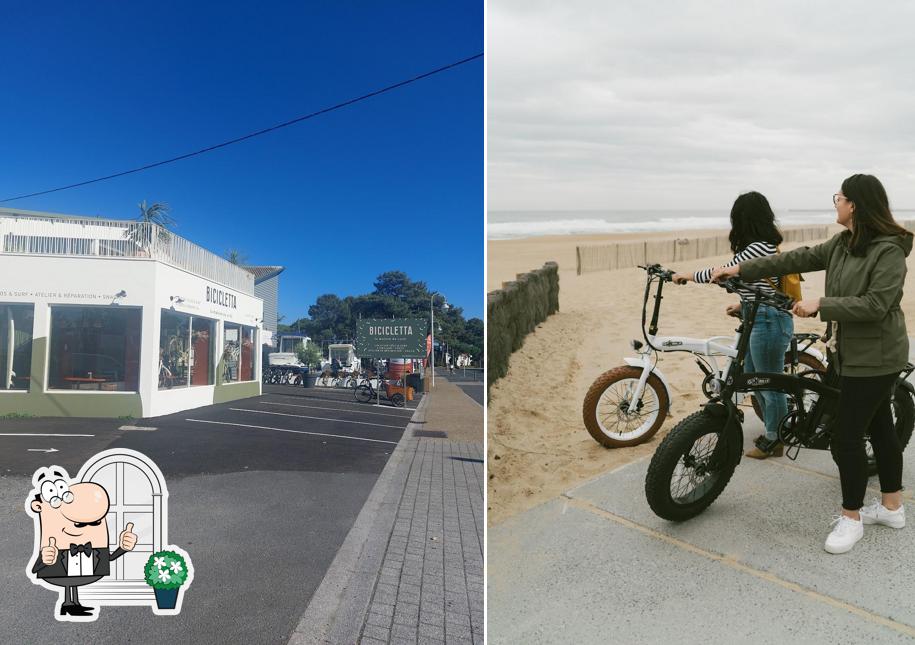 L'extérieur de Bicicletta Location vélo Anglet