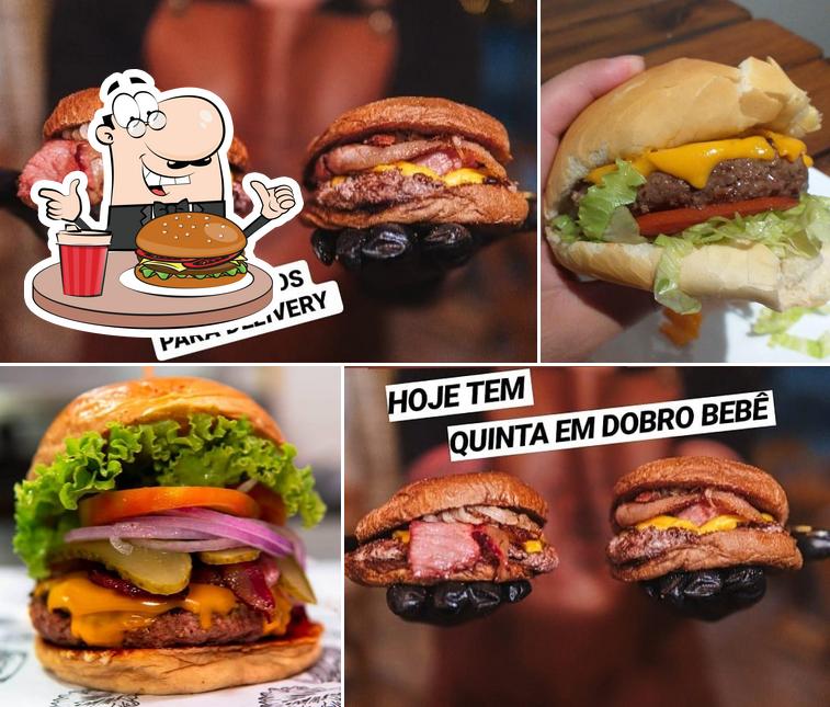 Experimente um hambúrguer no Brow Hamburgueria