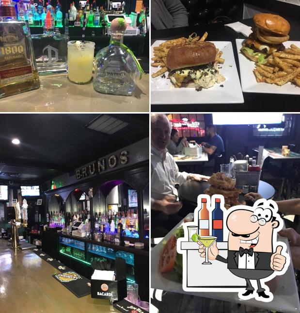 Look at the picture of Bruno's Bar + Burger