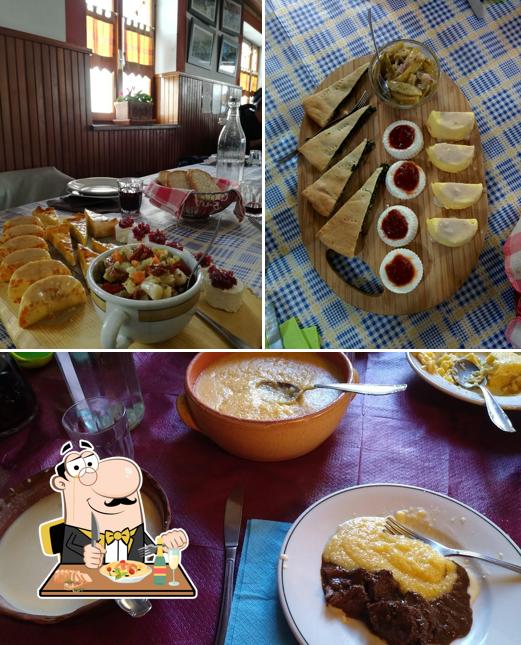 Cibo al Rifugio Selleries