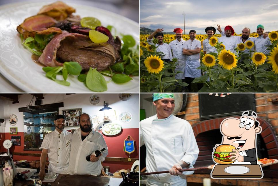 Prova un hamburger a Ristorante La Cipolla D'Oro