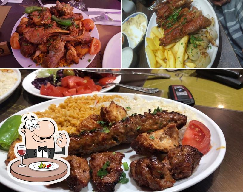 Food at Shish LEGENDS Fusion Turkish Meze