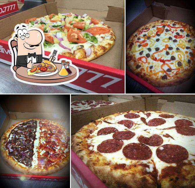 Try out various kinds of pizza