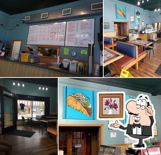 Downtown Sandwich & Ice Cream in Menominee Restaurant menu and reviews