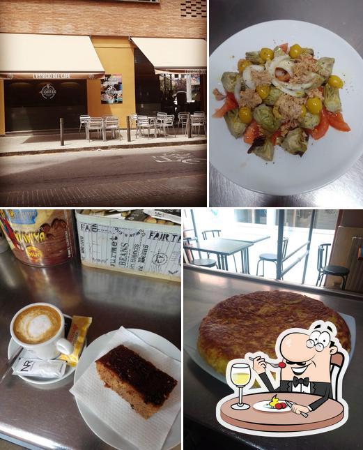 Las fotografías de comida y interior en L'Estació Del Café