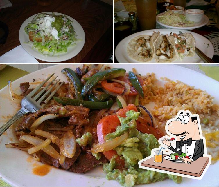 Food at Frijoles Mexican Restaurant
