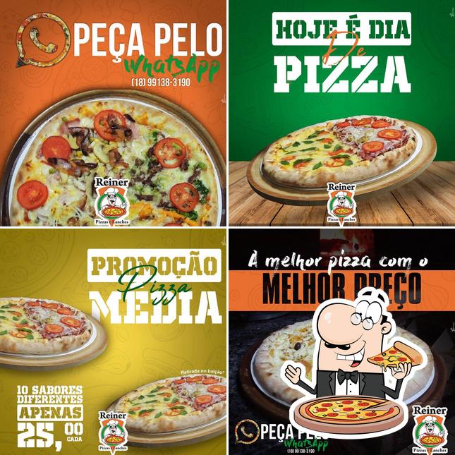 Consiga pizza no Reiner Pizzaria