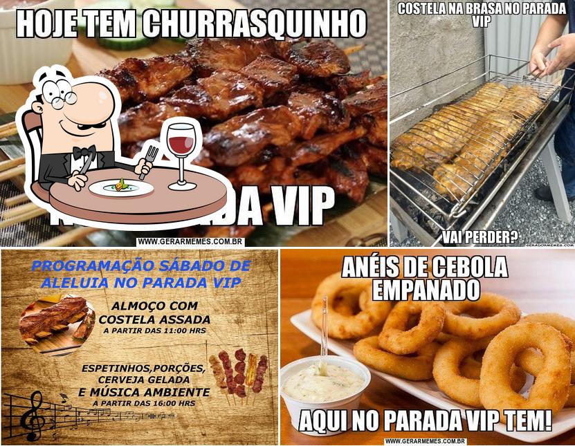 Comida em Restaurante Posto vip