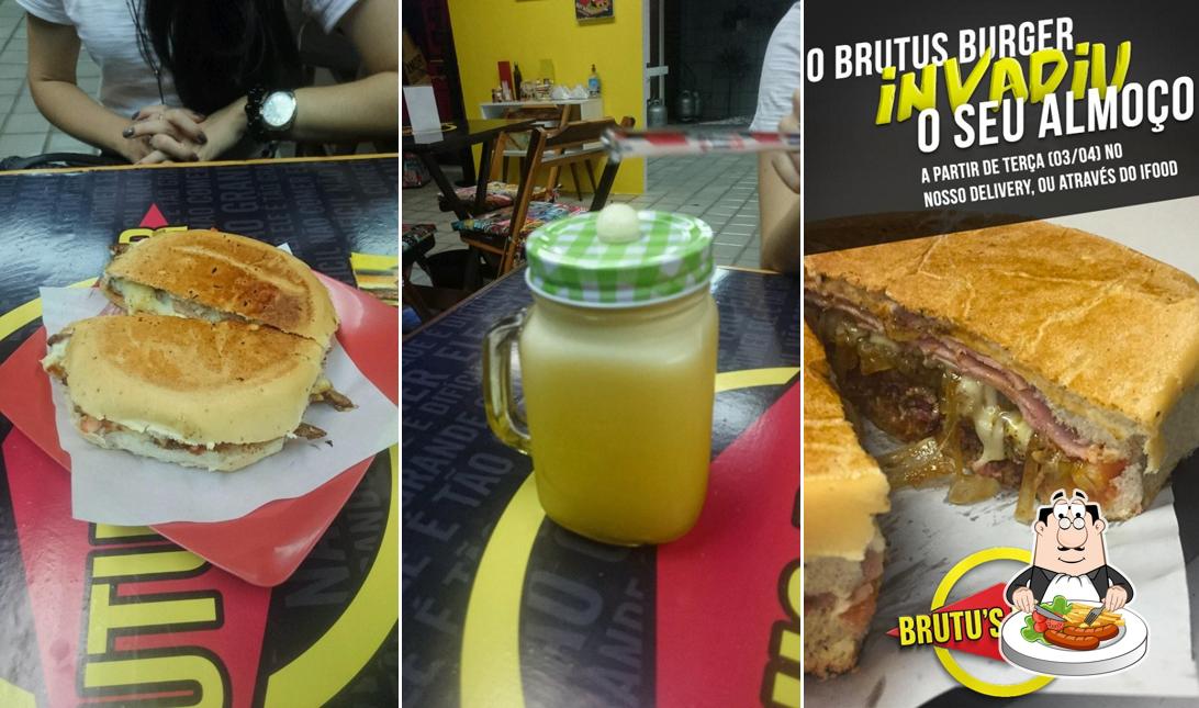 Platos en Brutus Burger