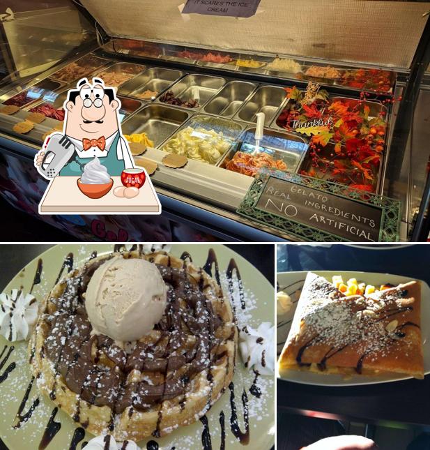 Luna Crepes & Cafe sert un nombre de desserts