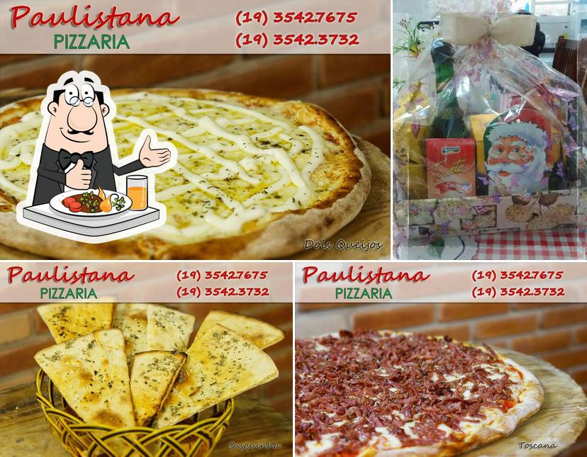 Comida em Pizzaria Paulistana