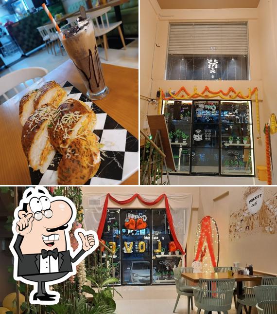 The interior of Pokket Cafe , Pimple Saudagar