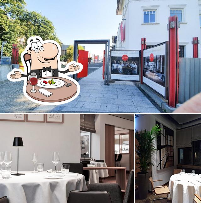 Estas son las fotos que muestran comedor y exterior en Le Canard Nouveau