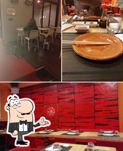 Gli interni di Yoshi - Sushi Ancona
