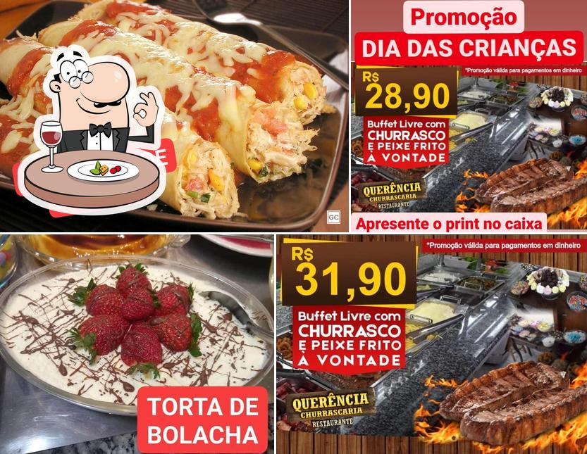 Comida em Restaurante Querência