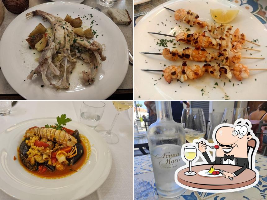 Platti al Trattoria Nonna Maria
