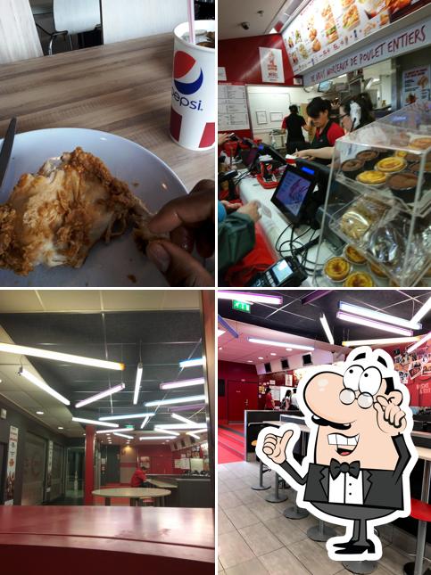 L'intérieur de KFC VITRY