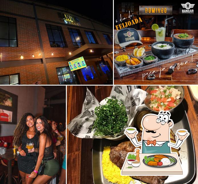 Comida em Hangar Gastrobar