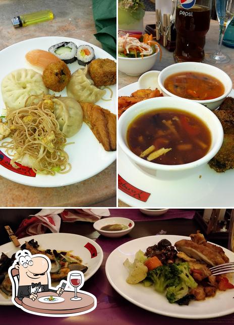 Food at Yangtse Restaurant
