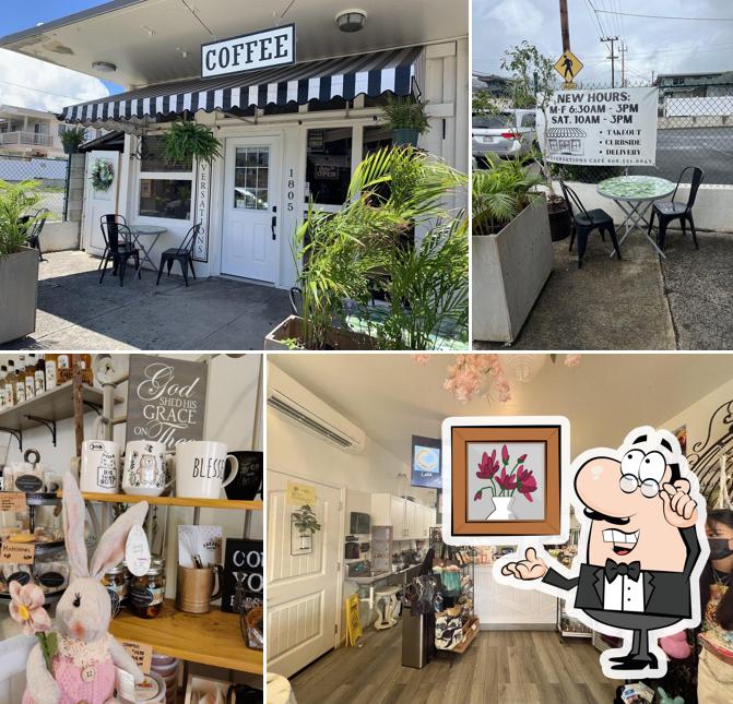 Check out how Conversations Café Liliha looks inside