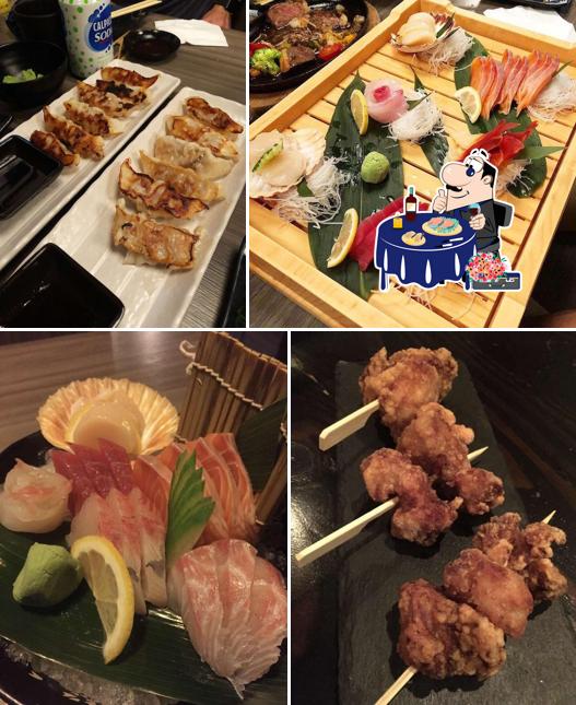 Sashimi at Mizuya Japanese Restaurant & Karaoke