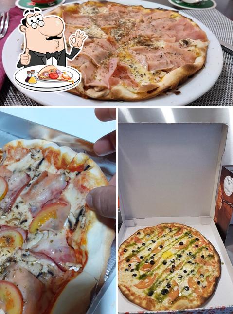 Escolha pizza no Pizzaria Pepperoni