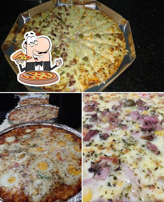 Experimente diferentes variedades de pizza