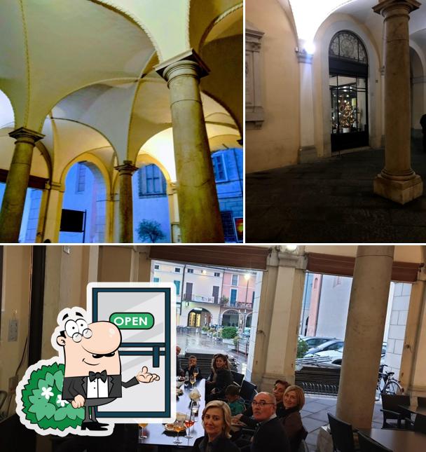 Tra le diverse cose da Caffè Nazionale si possono trovare la esterno e interni
