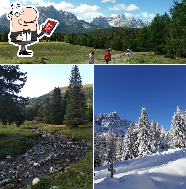 Gli esterni di Rifugio Malga Nemes