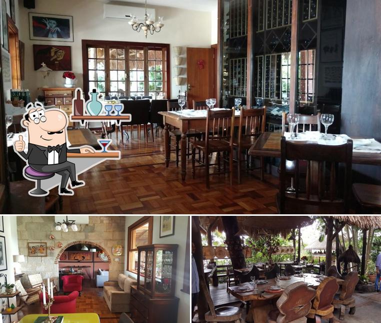 O interior do Aprazível