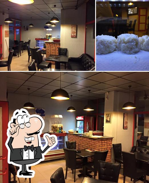 L'intérieur de Pizzeria & Sandwich Bar "Bardhi"