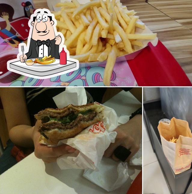 Prove cbatatas fritas francesas no Bob's Burger - Praia de Botafogo