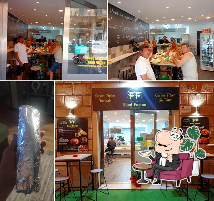 Gli interni di FOOD FUSION Cavour 30