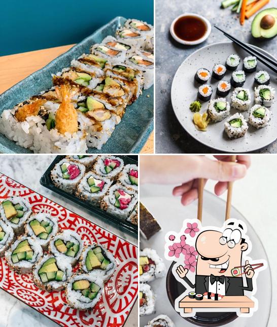 Les sushi sont servis à Jap