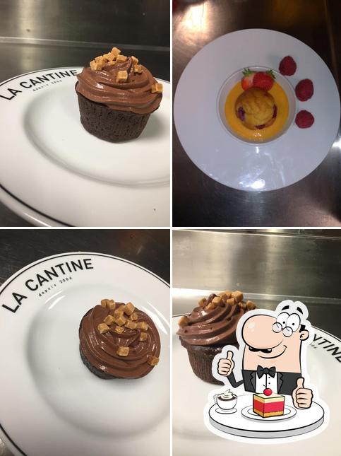 La Cantine offre une éventail de plats sucrés