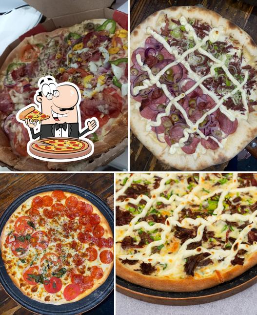Peça pizza no La Plazza Pizzaria e Restaurante