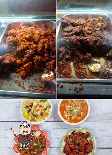 Food at Malika Hotel