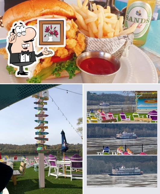 Sunset Beach Bar & Grille in New Richmond Restaurant menu and reviews